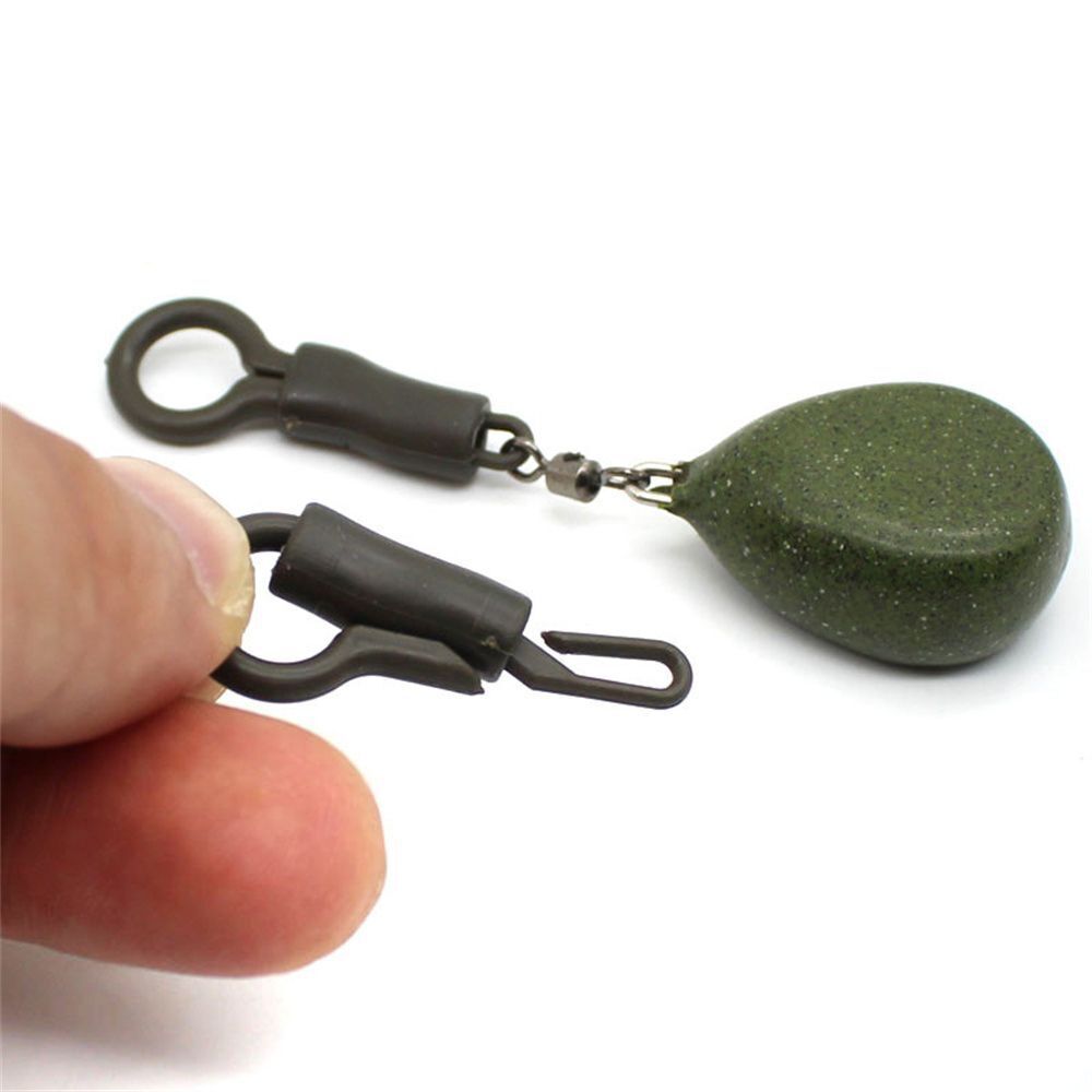 Accessories Tackle Rig Connector Back Lead Clips Silicone Sleeves Locking Tube