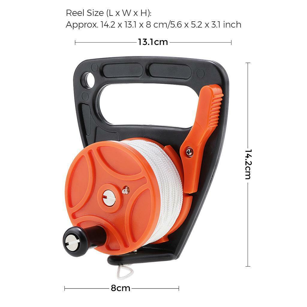 Scuba Diving   Polyester Spool 150FT For Deep Sea Diving Gears Accessory