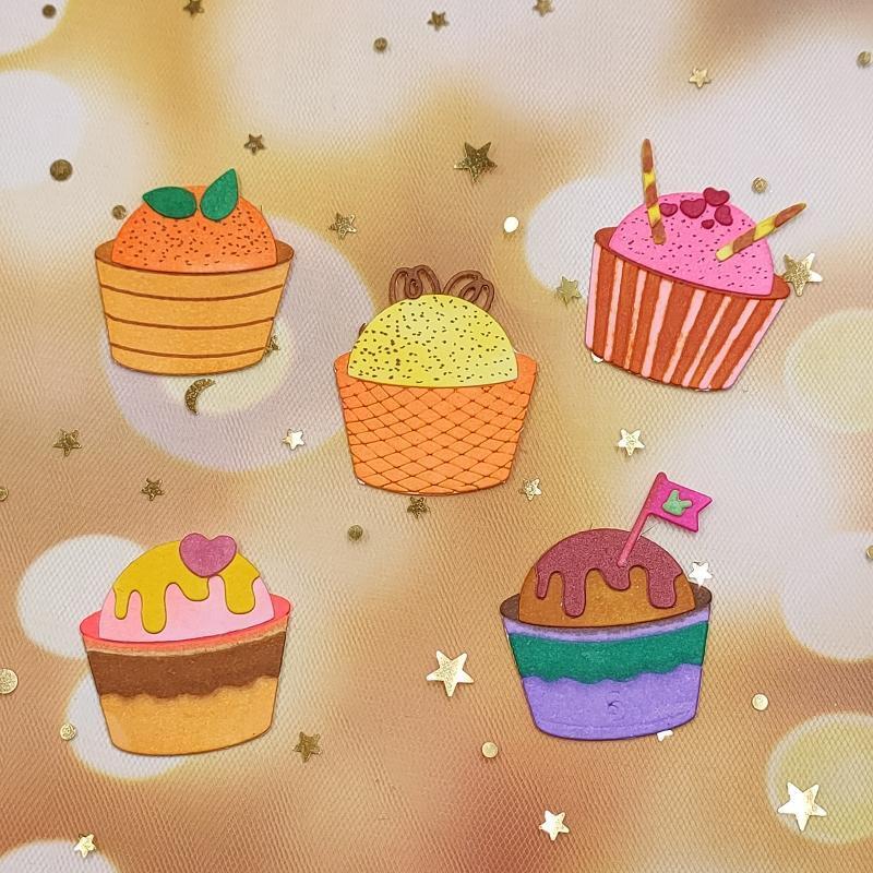 Cake Dessert Metal Cutting Dies Stencil DIY Scrapbooking Album Paper Card Mold