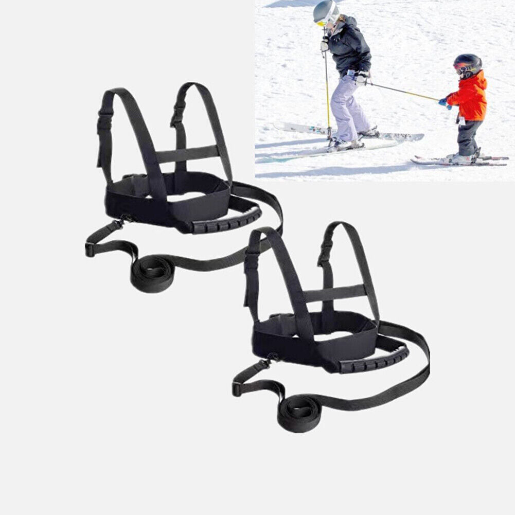 Adjustable Children Ski Safety Traction Harness Rope Skiing Shoulder Belt