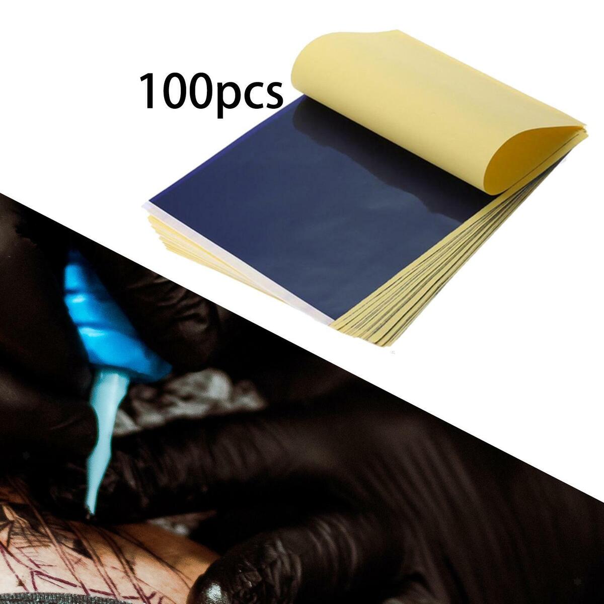 100 Pieces  Transfer Paper A4 Paper Size DIY Tracing 4 Layers Colorfast
