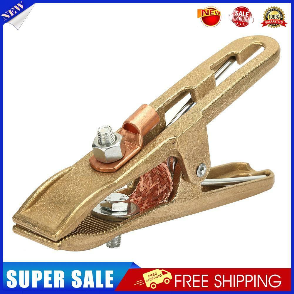 Copper Earth Ground Cable Clip Welding Manual Welder Electrode Clamp (500A)