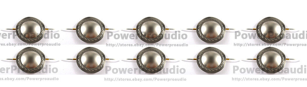 10 pcs /lot 39 mm High quality Titanium  diaphragm 8 ohm  tweeter  voice coil