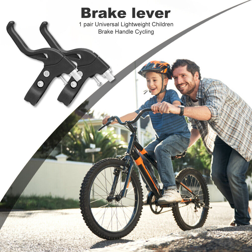 1 Pair Children Kids Bike Bicycle Brake Levers for 22mm 7/8 inch Handlebar