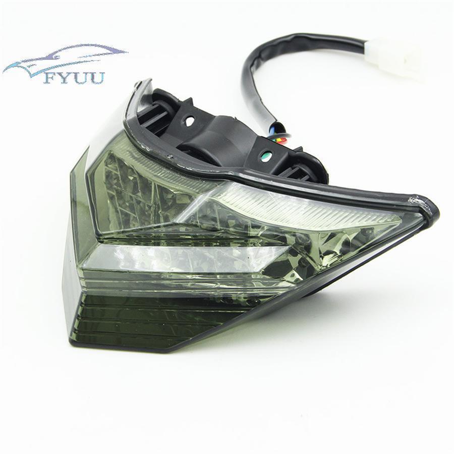 LED Turn Signal Tail Brake Running Light For Kawasaki Ninja 250 250R 300 2013-16