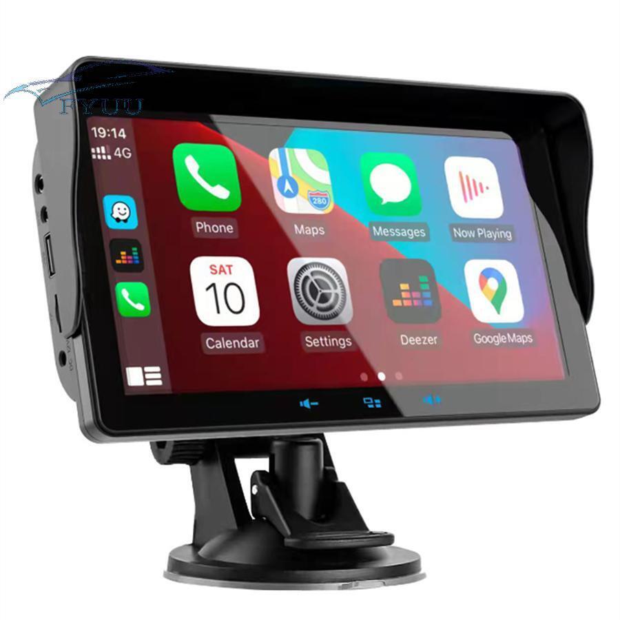 Universal 7''Screen For Wireless Carplay Android Auto Car Radio Player Stereo