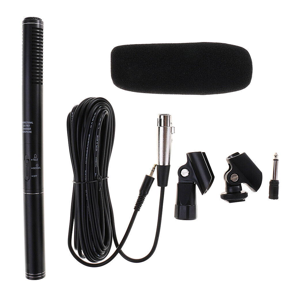 Professional Interview Uni-Directional Microphone Handheld Microphone Set B