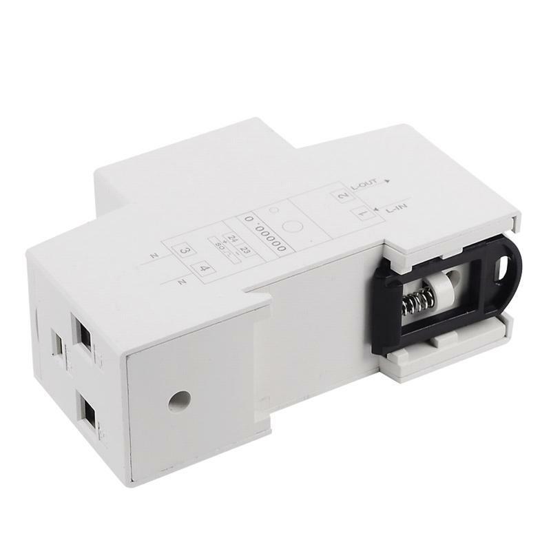 DDS015M 230V Power Watt Meter w Reset Voltage Ampere Electric Consumption 5(80A)