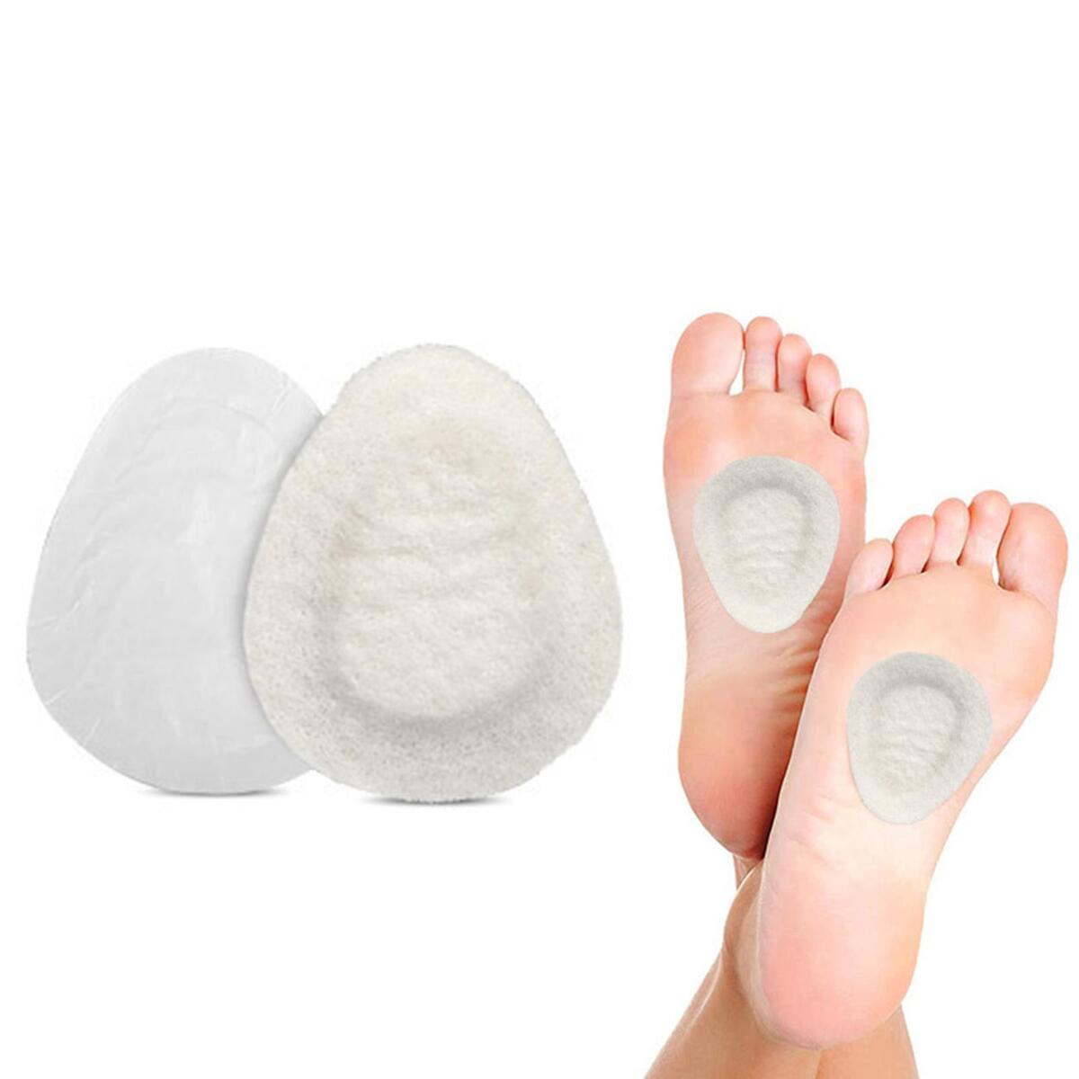 2 Pieces Metatarsal Felt Pads 1/4 Inchthick Foot Cushion Foot Pads Eliminate