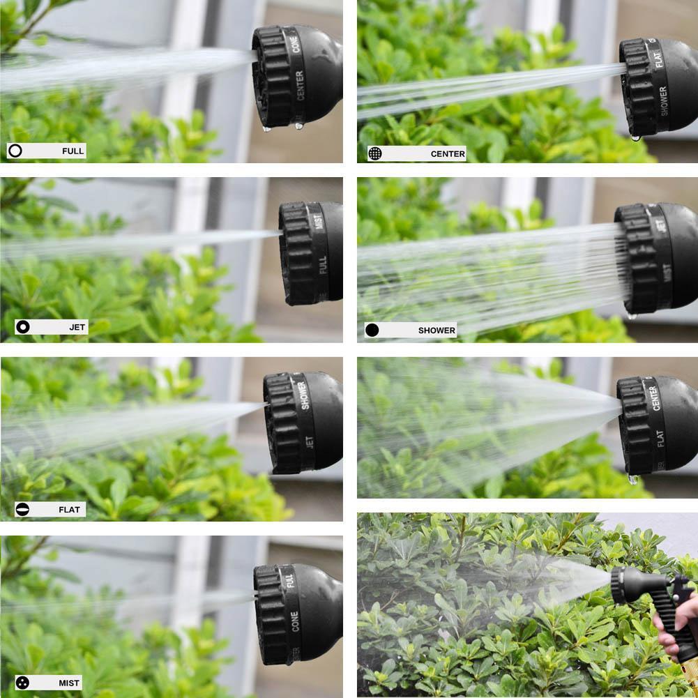 Expandable Magic Flexible Hose Car Clean Sprayer Garden Water Gun Kit (L)