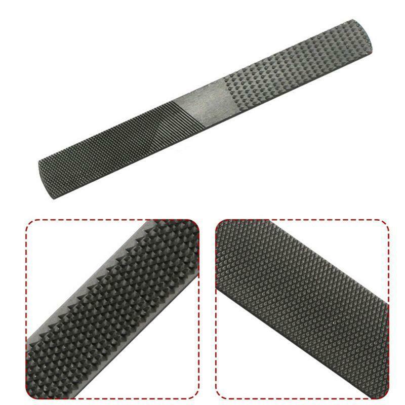 4 in 1 Carbon Steel Rasp File Carpentry Woodworking Wood Carving Hand Mill Tool