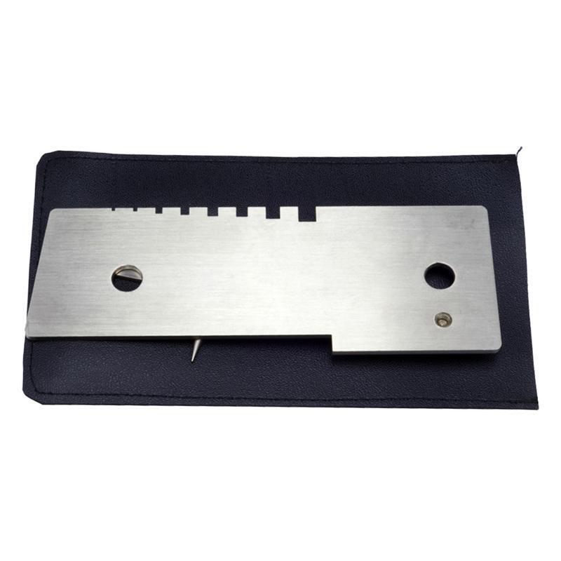 Portable Welding Gauge Inspection Metric Welding Height 0-5mm 5.1x2.0x0.63inch