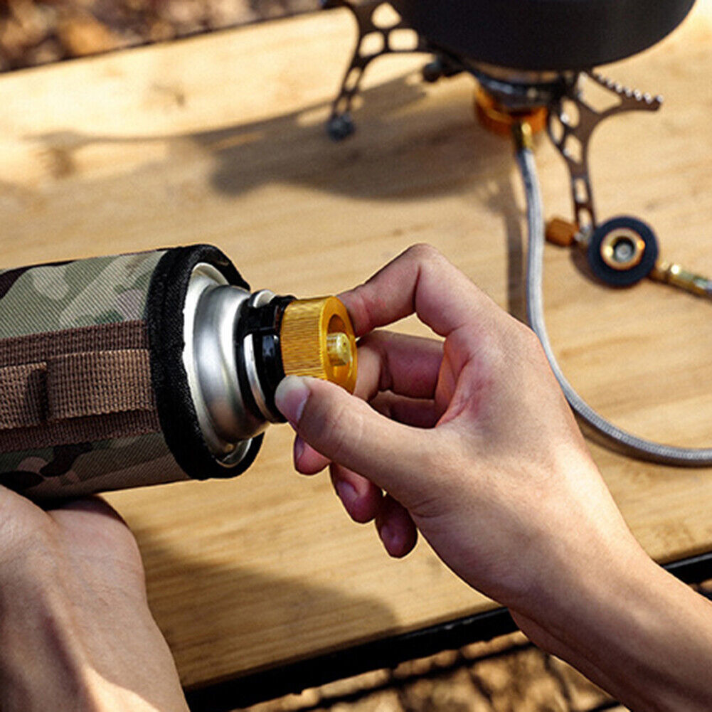 Outdoor Camping Aluminum Alloy Stove Adapter Portable Furnace Connector