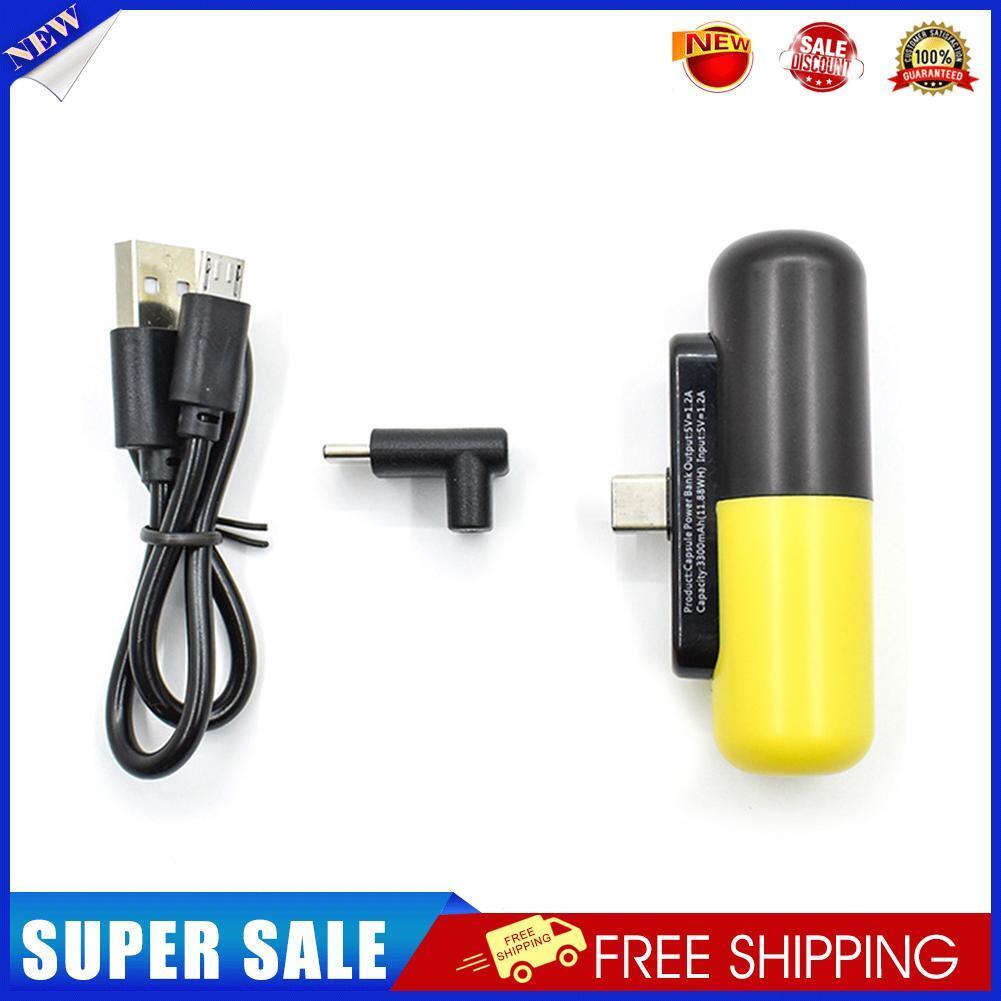3300mAh Type-C Charger for Quest 2 Fast Charging Capsule Emergency Chargers