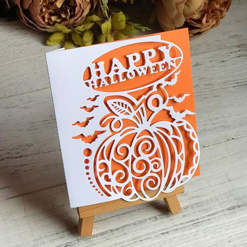 Halloween Letters Pumpkin Cutting Dies Photo Album Decoration Accessories DIY