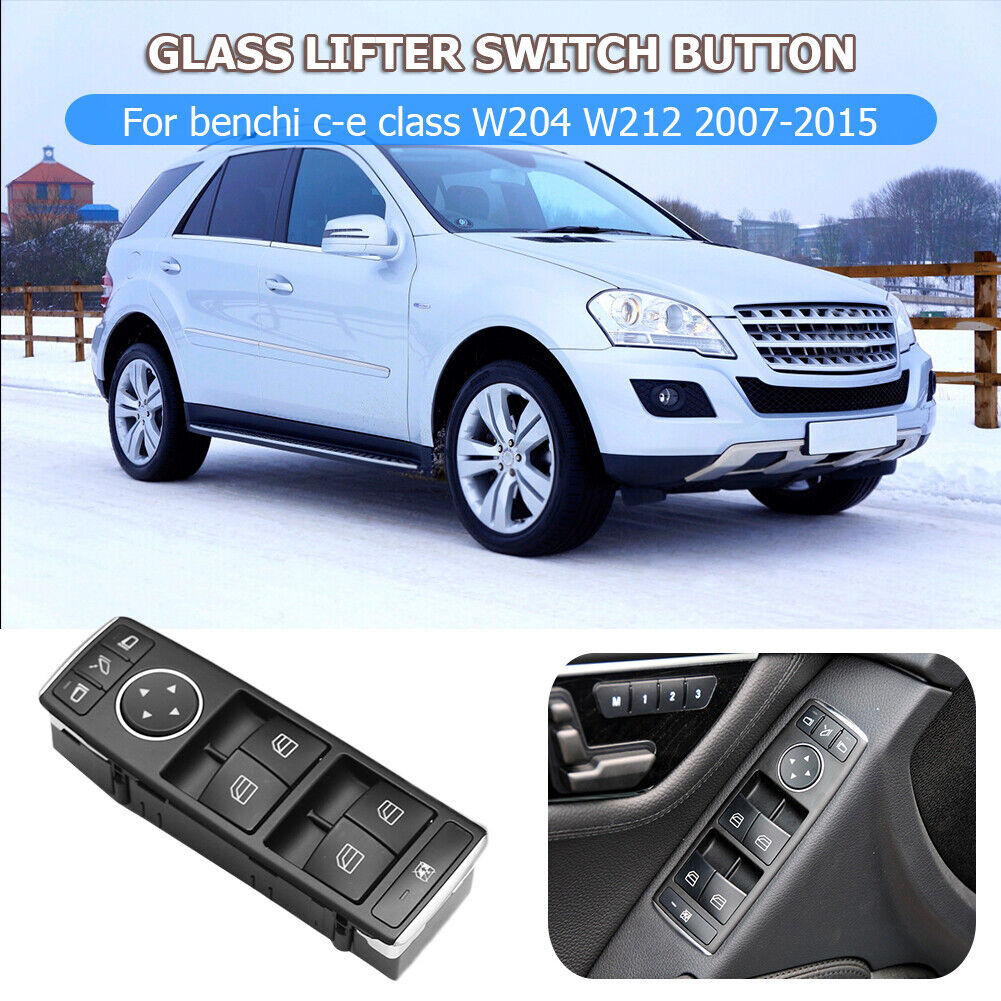 Master Power Window Switch for Mercedes-Benz W204 W212 07-15 2049055402