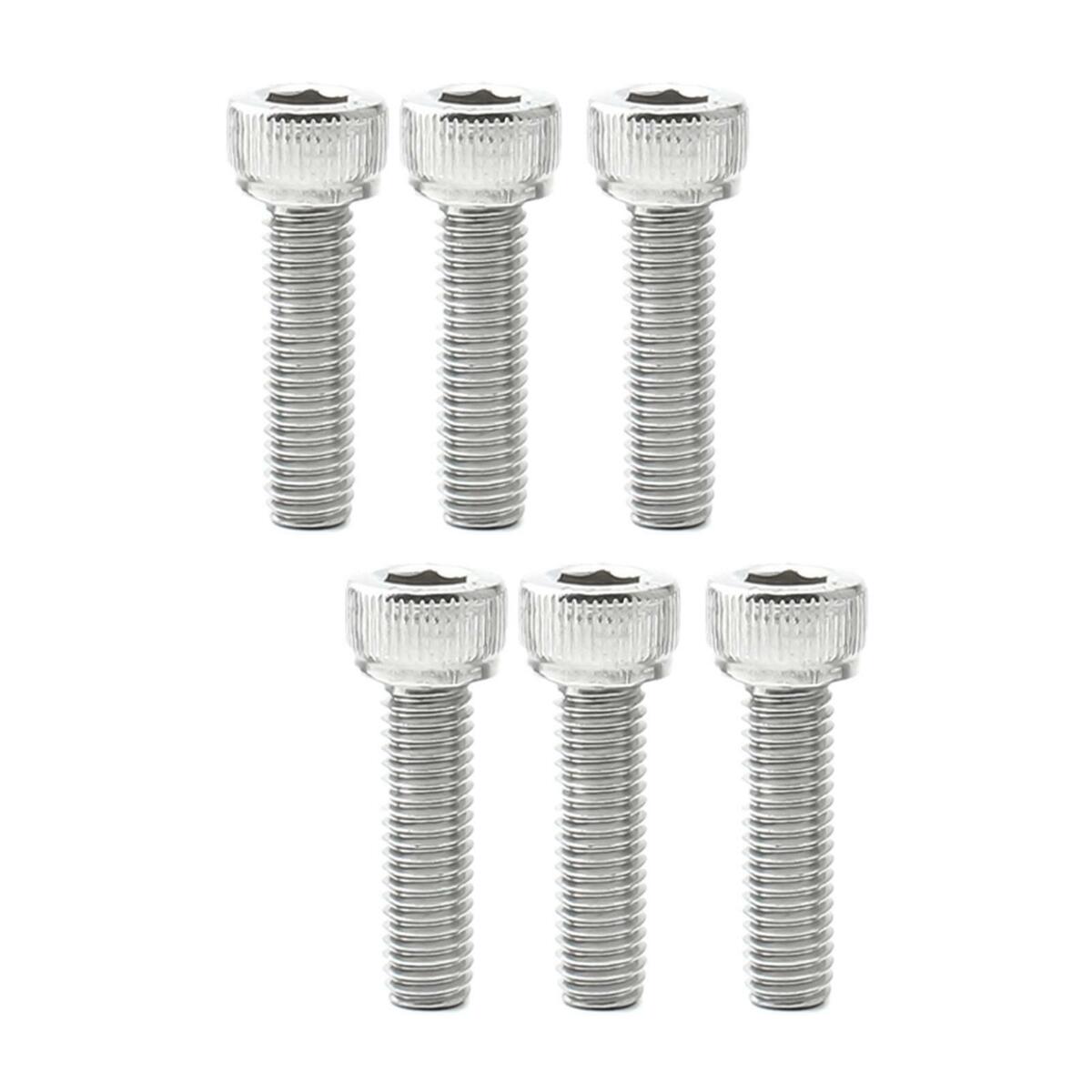 6Pcs Bicycle  Screws Bolts M5x18mm Repair Hardware Water Bottle Cage