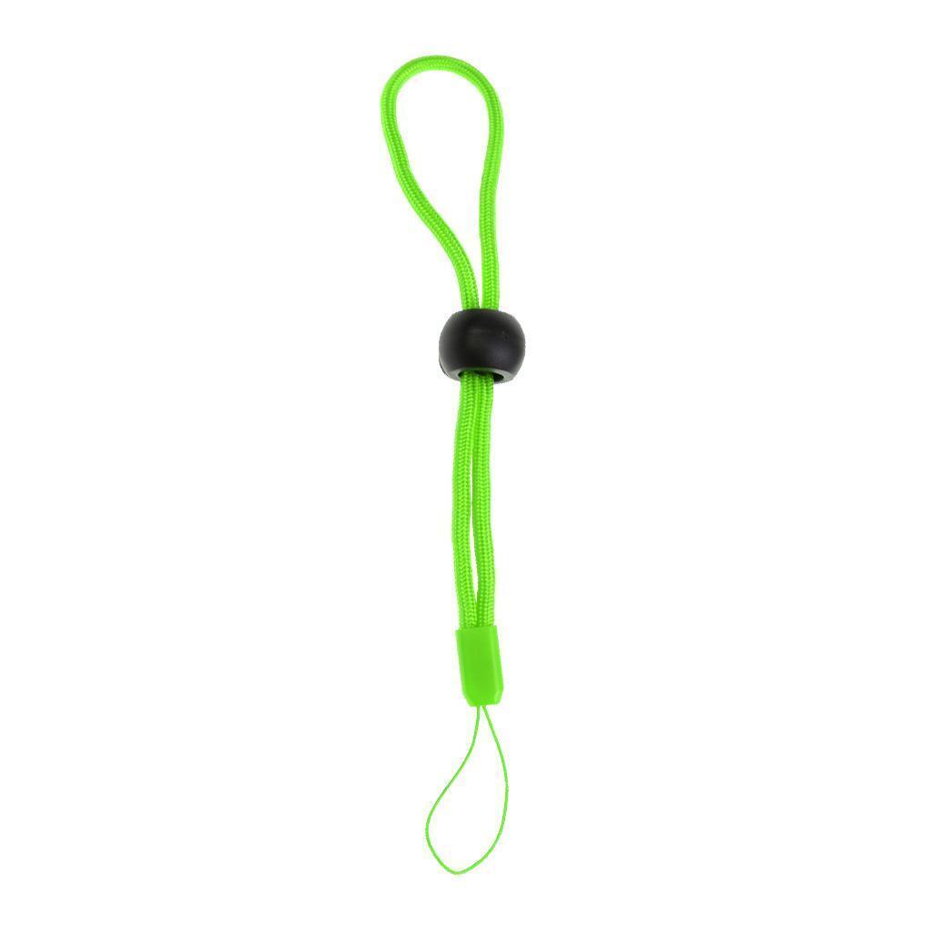 2Pcs Adjustable Diving Anti-lost Lanyard Wrist Strap for Camera Green+Blue