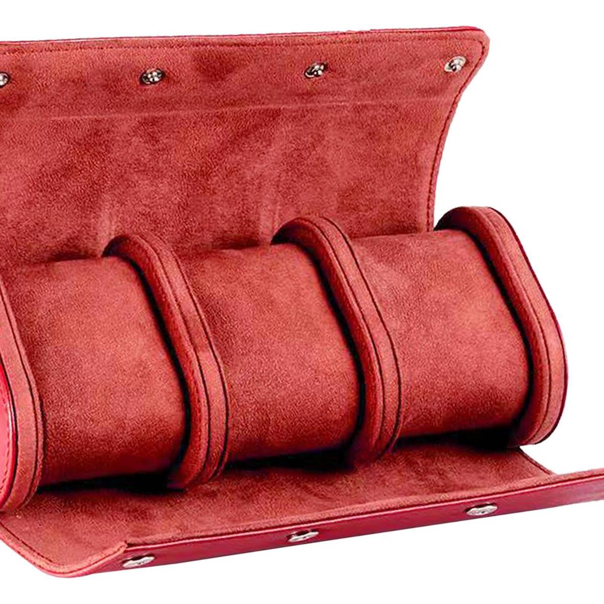 2x 3 Slots  Luxury PU Watch  Travel Case Watches Organizer