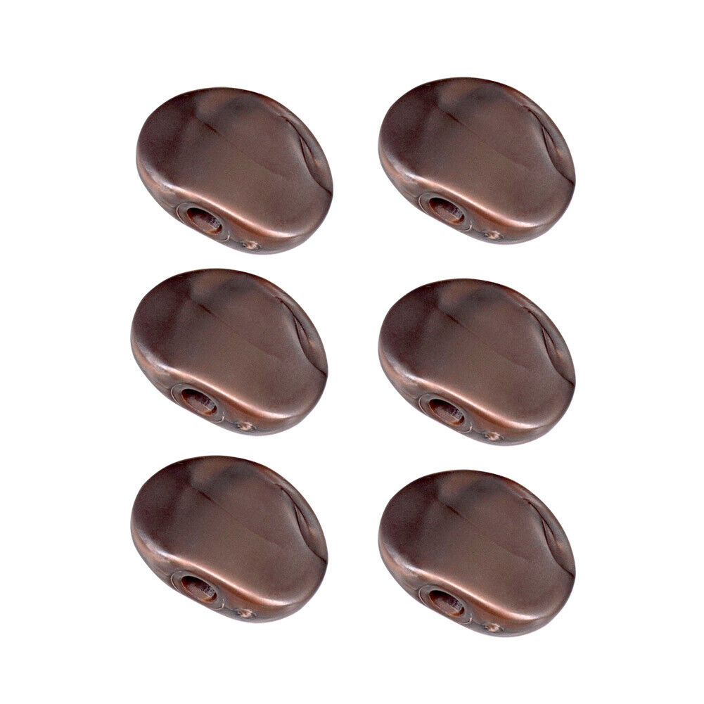 6pcs Electric Guitar String Tuner Knob Handle Guitar String Tuning Pegs Cap