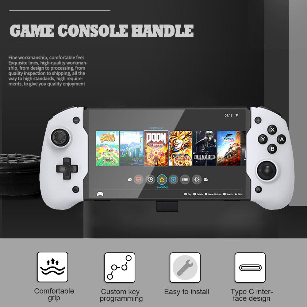 Double Motor Vibration Gamepad for NS/NS OLED Console Game Controller Grip