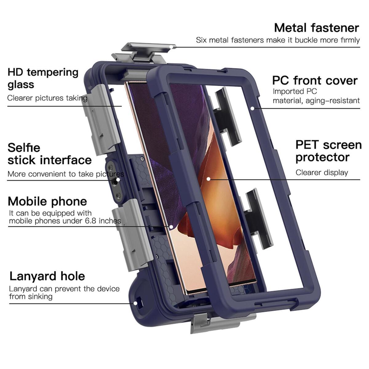 Phone Case Waterproof Professional Universal with Lanyard 50ft/15M Covers