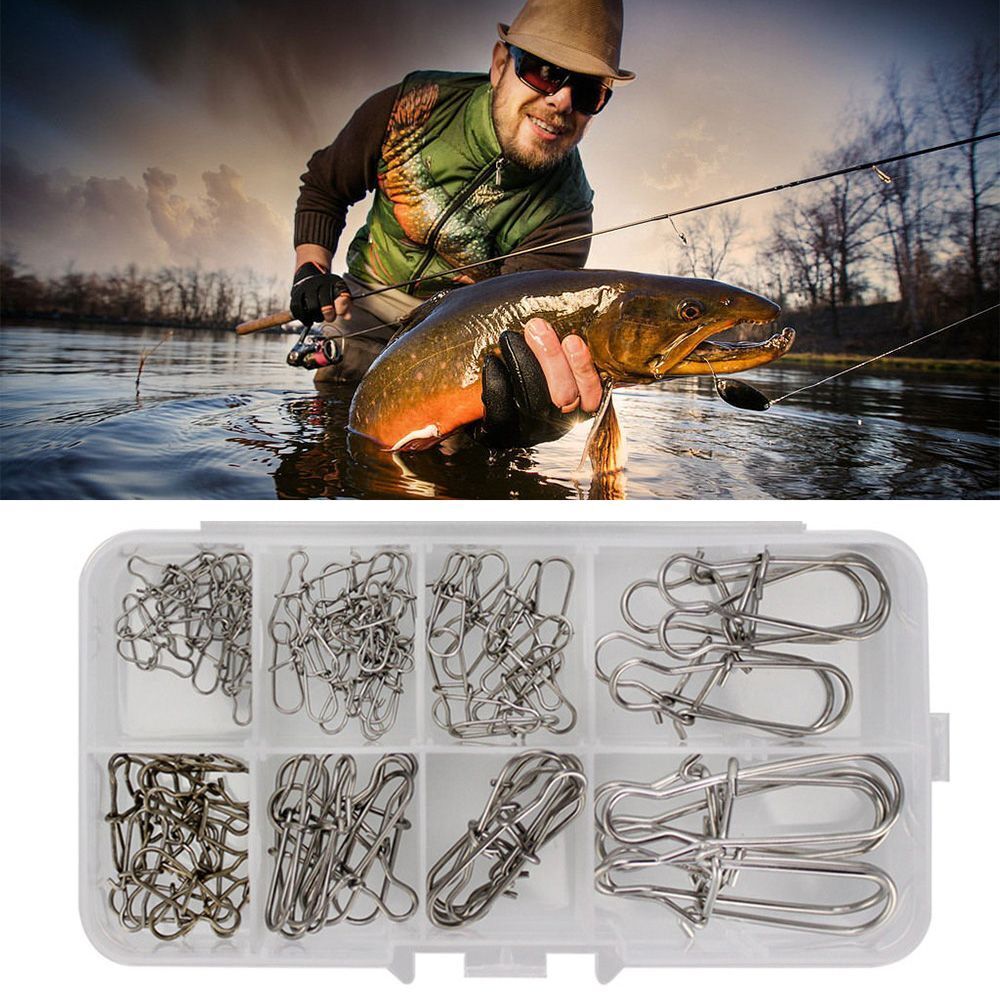 Longline Connector Long Line Clip Fishing Buckle Pin Open Eye Clips Snap