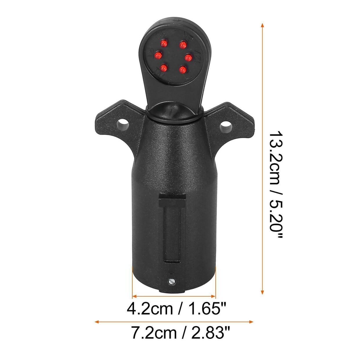 Circuit Car Adapter Flat Trailer Wiring Tester Circuit Light Tow Bar Wiring