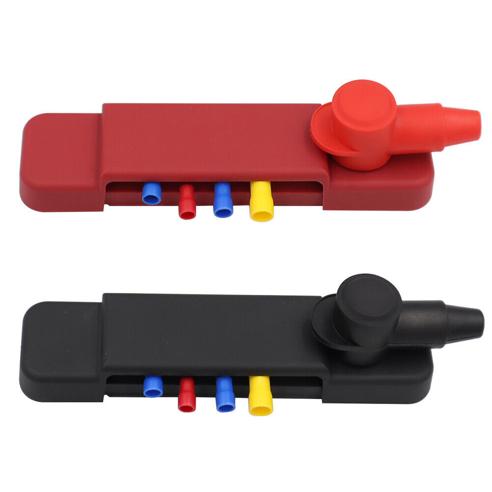 2pcs 12 Terminal Power Distribution Block Bus Bar DC 48V 12P Wiring Bars