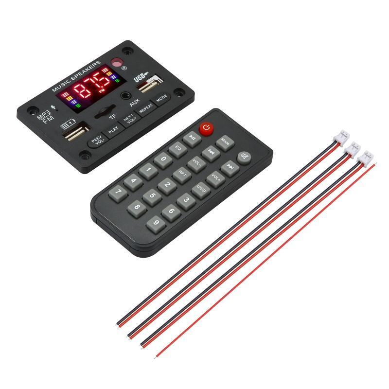 MP3 Bluetooth-Compatible WMA WAV Decoder Board 12V Wireless Audio Module