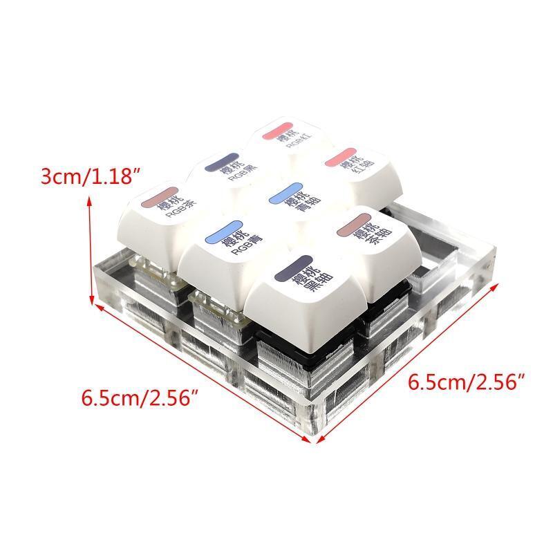 for Cherry MX Switch Tester 8-Key Mechanical Keyboard Sampler Switch Testing