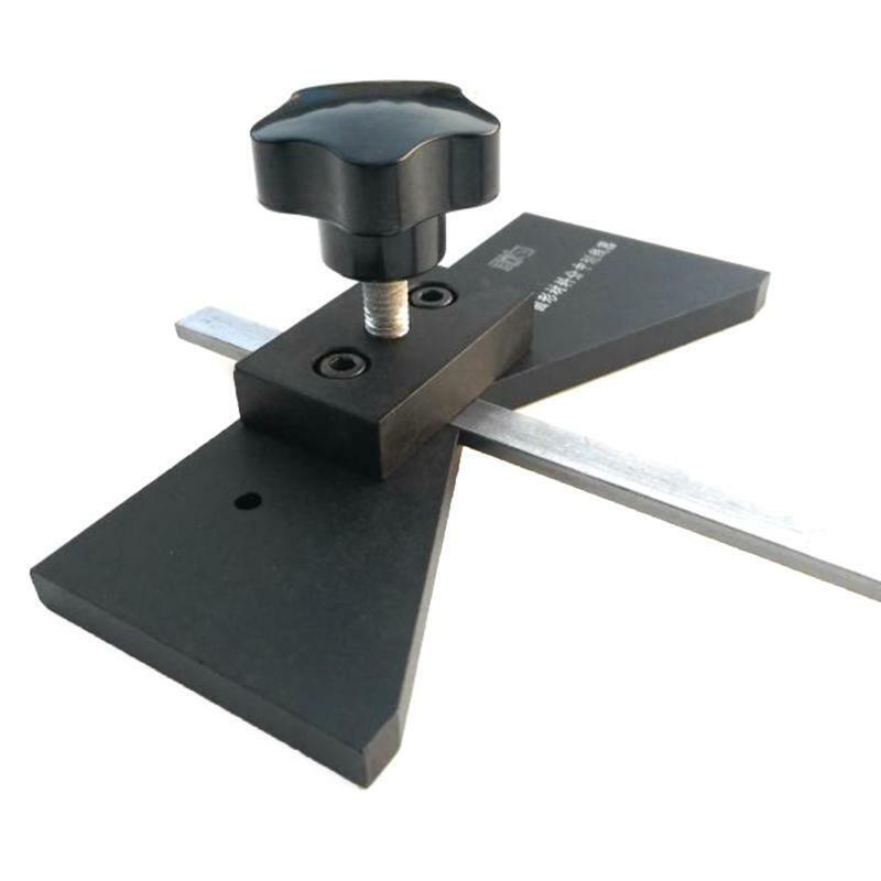 Convenient Quick Mark Center Point Circle Ruler Point Finder Gauge Line Scriber