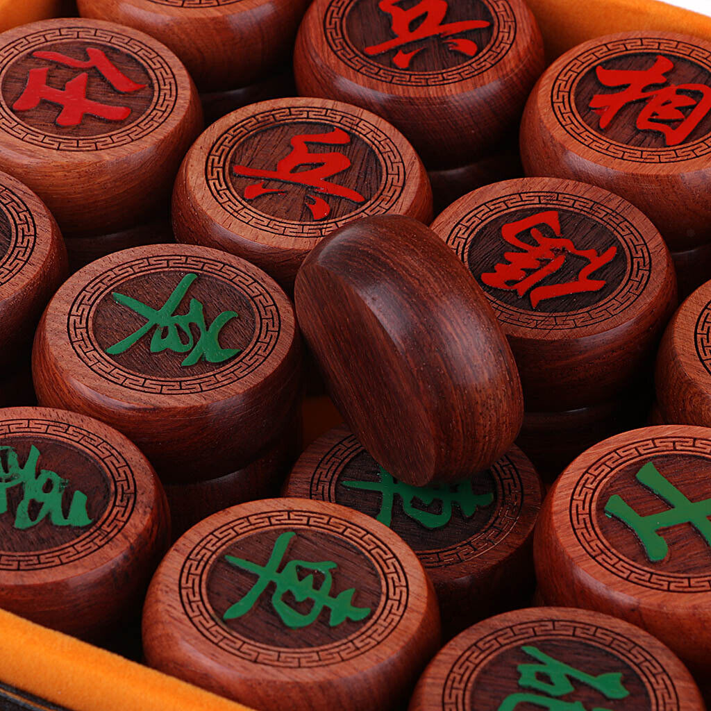 Rosewood Chinese Chess Traditional Xiangqi Office Business Collectable Gift