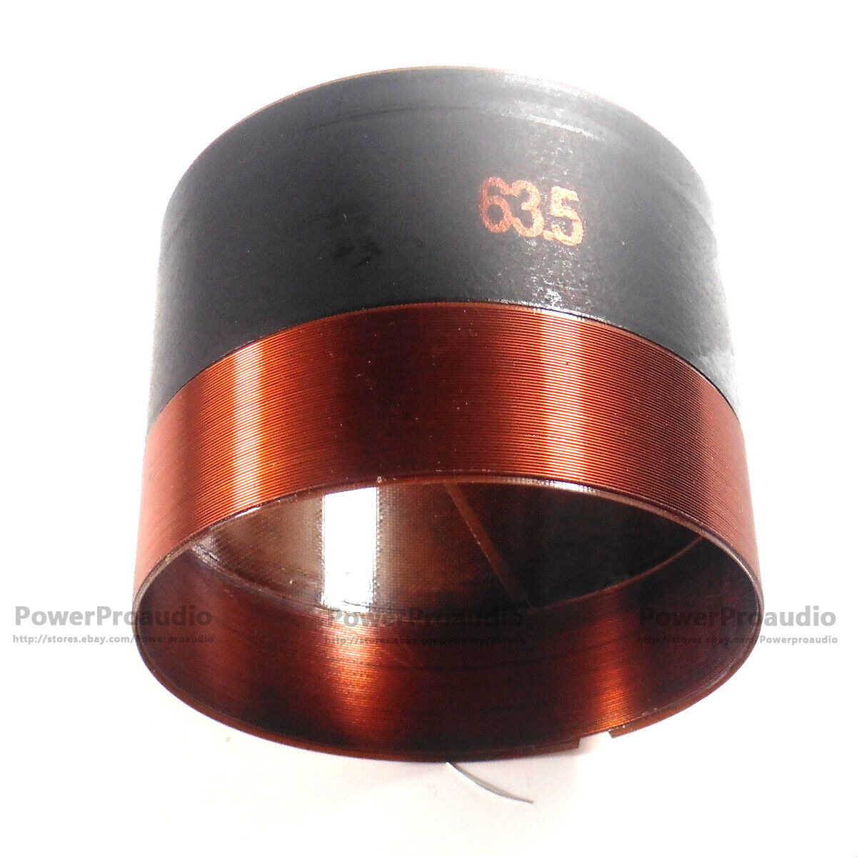2PCS 63.5MM Audio Bass Speaker Voice Coil Subwoofer Woofer Sound 2 Layers In/out