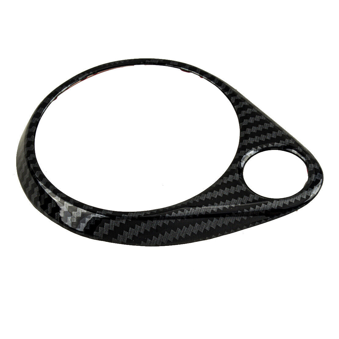 Carbon Fiber Style Dashboard Horn Cover Trim Fit For Dodge Durango 2011-2021