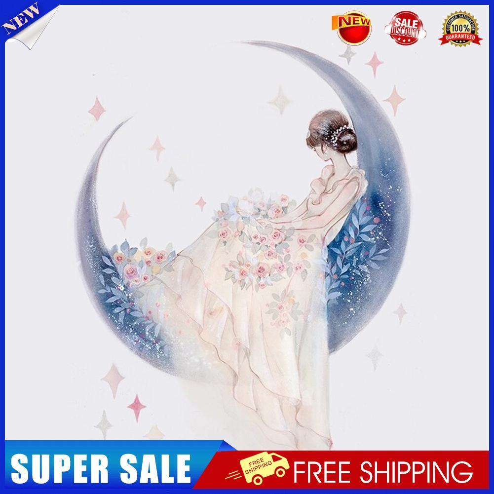 Cartoon Girl Full Drill Diamond Painting 5D Rhinestone Mosaic Picture Kit