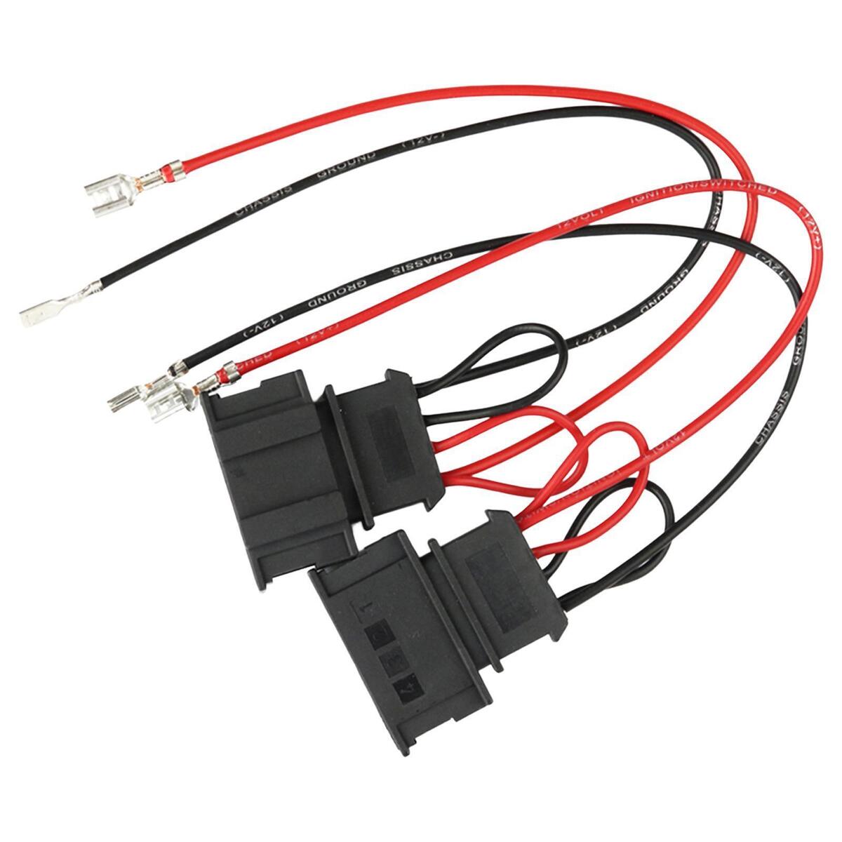 2x Car Speaker Wire Harness Adaptor, Replace Vehicle Connection Cable Connector