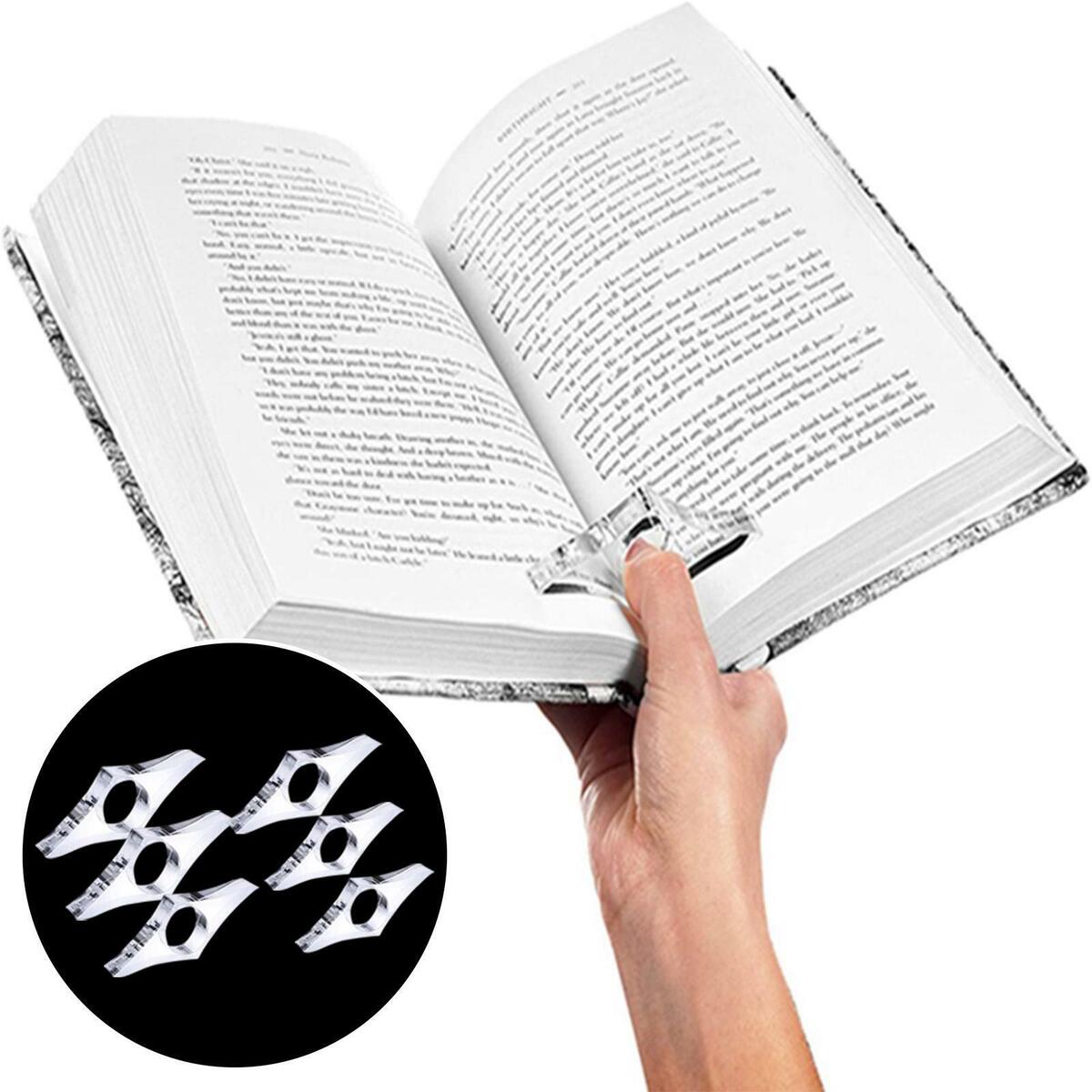 6x Thumb   Holder Bookmark  Reading Accessories for Gifts
