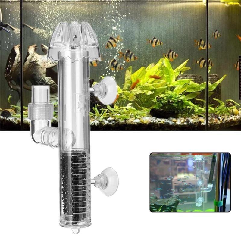 Aquarium Surface Skimmer for Canisters and Power Filters with Suction Cups