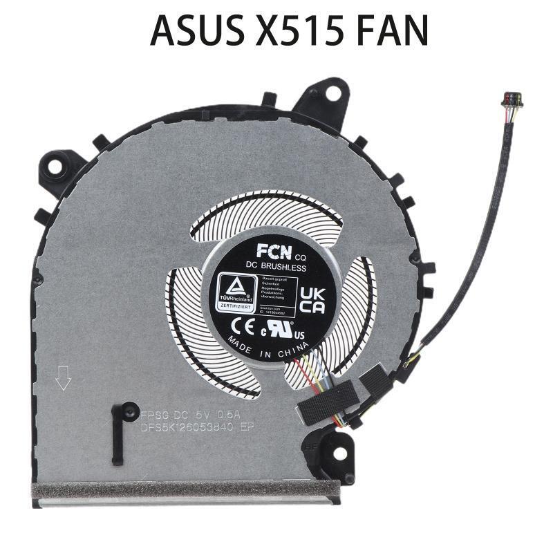 Laptop CPU Cooling Fan for ASUSVivoBook15 X515MA X515KA Notebook Spare Part