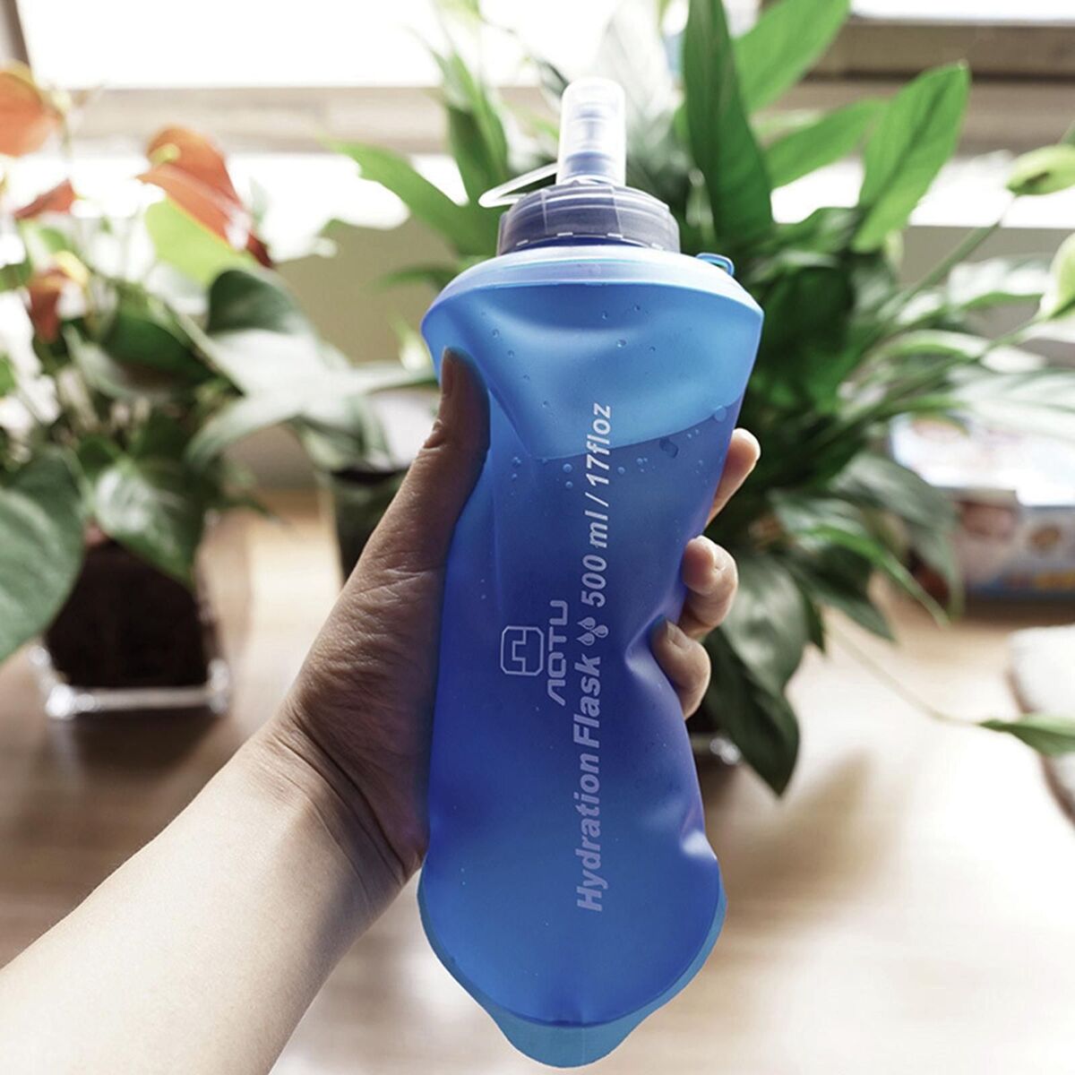 Proof 500ml Foldable Cups Collapsible Water Bottle Sports Bottles for Camping