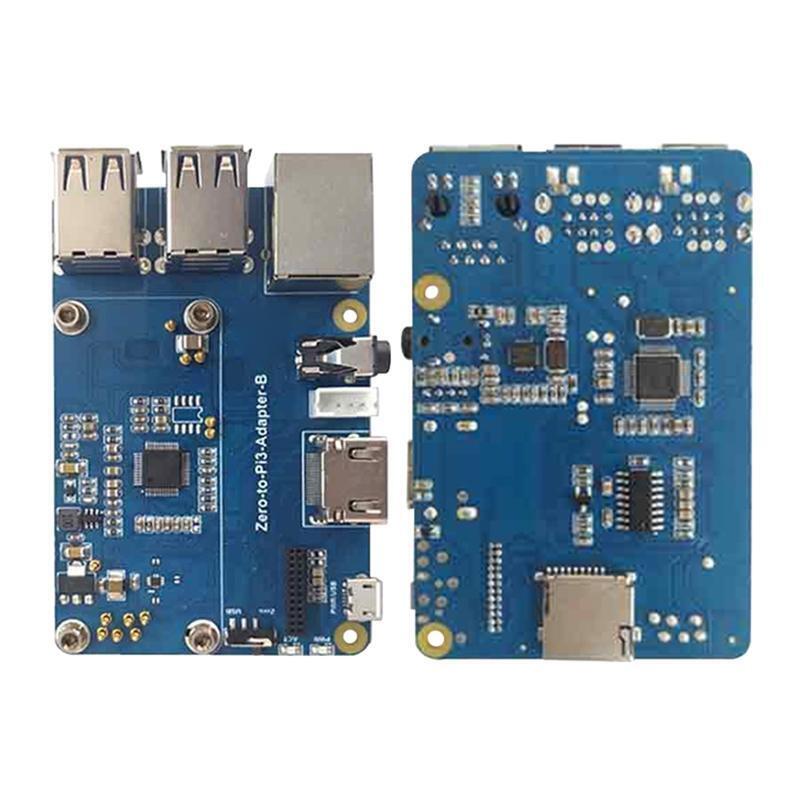 Ethernet/USB HUB HAT for Raspberry Pi with 1x RJ45 Ethernet Port and 4x USB Port