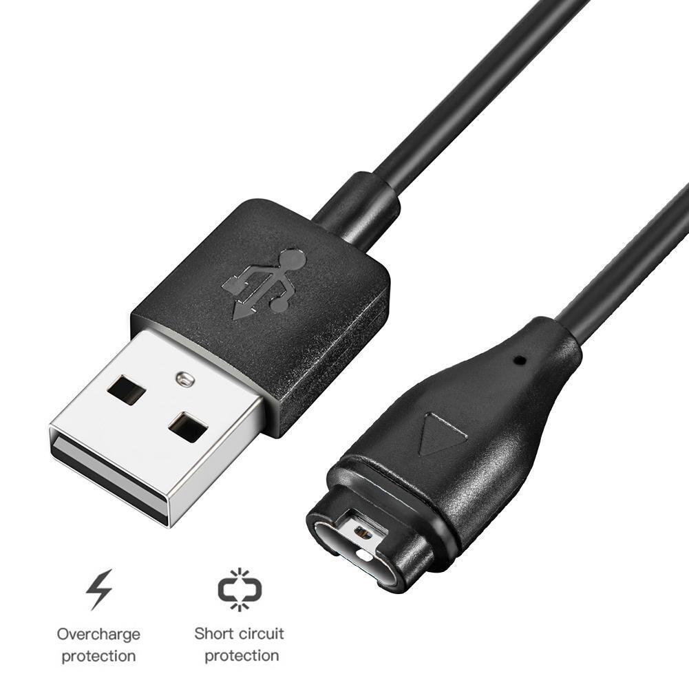 1m USB Charging Cable Charger for Garmin Fenix 6S 6 5 Plus 5X Vivoactive 3