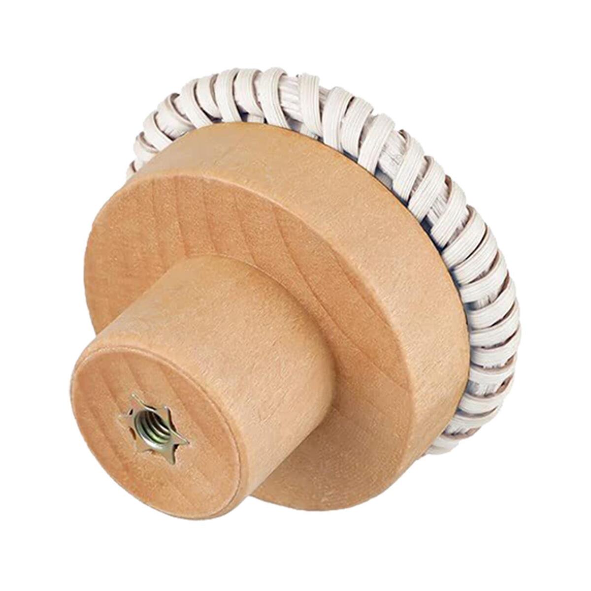 Boho Rattan Dresser Knobs Wooden Rattan Drawer Knobs for Dresser Home Door