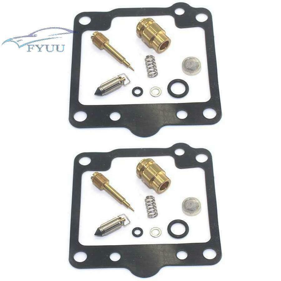 2SET For Yamaha XS650S XS 650 S 1981-1983 Carburetor Rebuild Repair Kit Set
