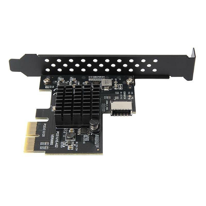 USB3.1 to Type E PCI-E X2 Expansion Adapter ASMedia ASM3142 10G PCE1U1E-A31 Chip