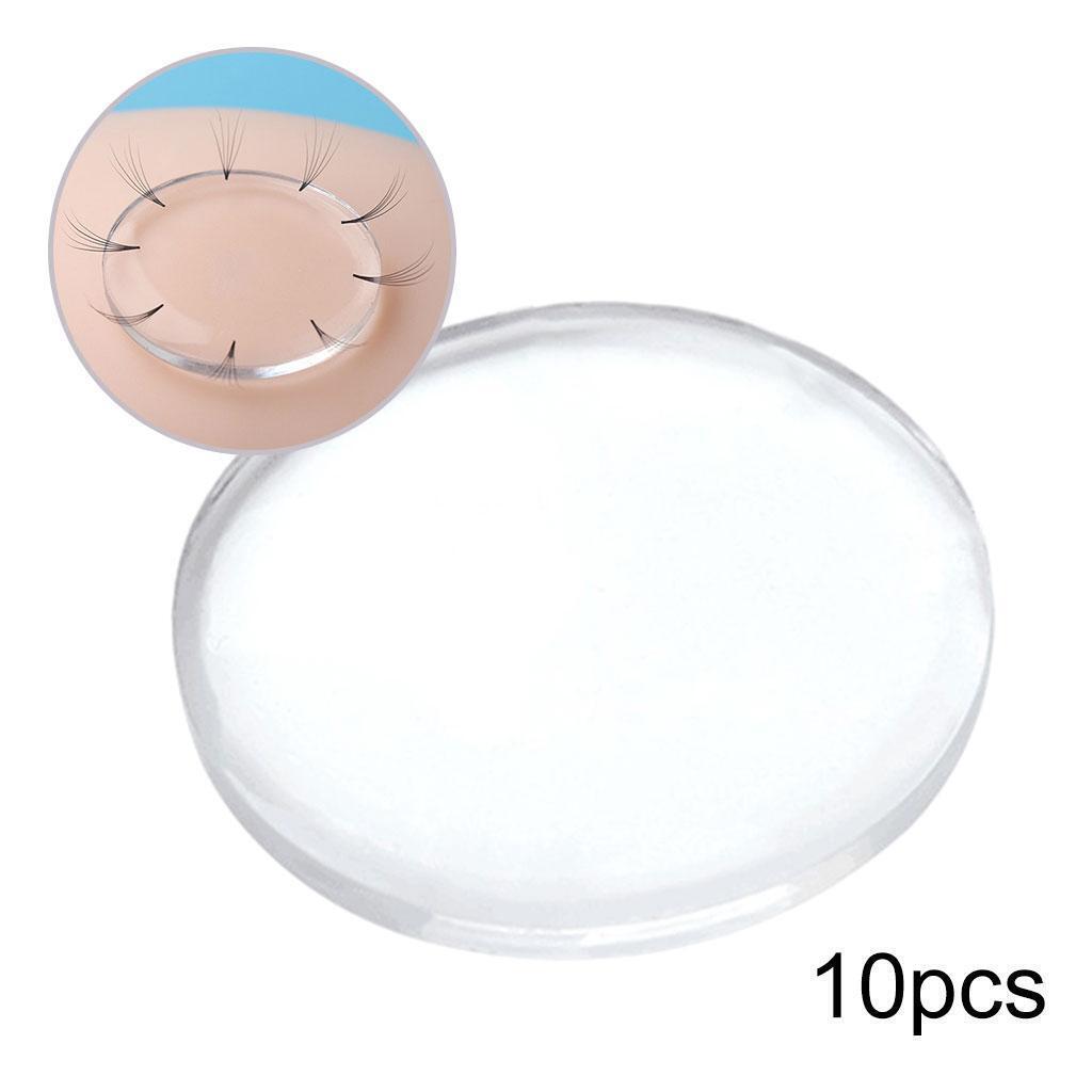 10 Pieces Lashes Grafting Pad Lashes Pallet Tools Lash Extension Pad for