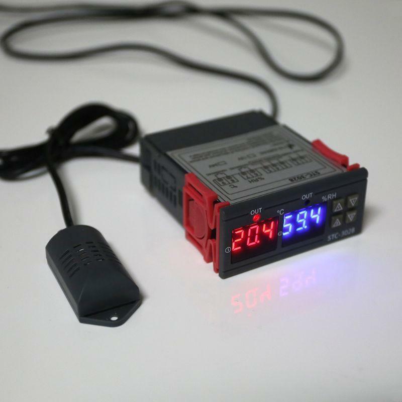 Digital Thermostat Humidistat Humidity & Temperature Controller AC 110V 220V 10A