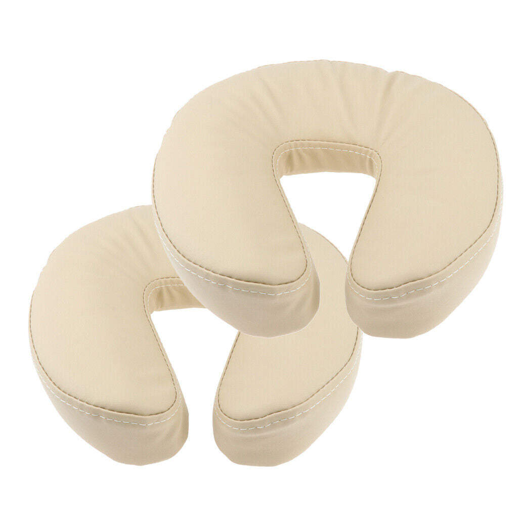 2 Packs   Massage Table Bed Pillow Headrest Cushion