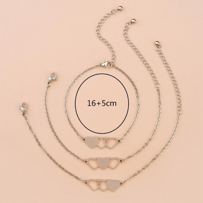 Best Friend Are Sisters Wish Bracelet/anklet Her Heart-shaped Jewelry Gift
